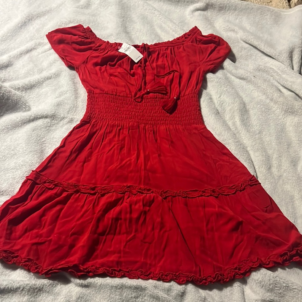American eagle red dress. New w/ tags